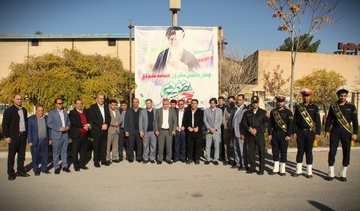 مدیرکل و کارکنان زندان‌های استان ایلام در مراسم گرامیداشت حماسه 9 دی شرکت کردند