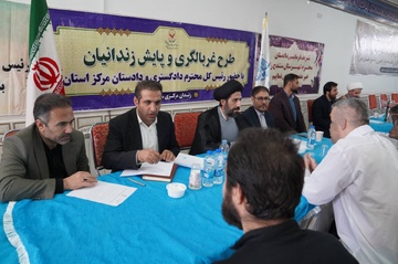 میز خدمت قضایی با حضور ۱۳۲ قاضی در زندان‌های استان کردستان