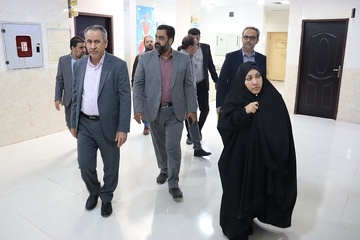 مدیرکل دفتر برنامه‌ریزی، نوسازی و تحول اداری سازمان زندان‌ها از زندان دشتستان بازدید کرد