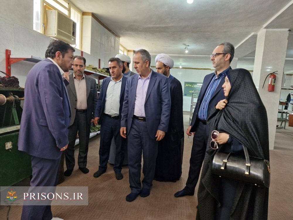 بازدید مدیر کل نظارت و ارزیابی سازمانی معاونت راهبردی قوه قضاییه از زندان مرکزی بوشهر                               