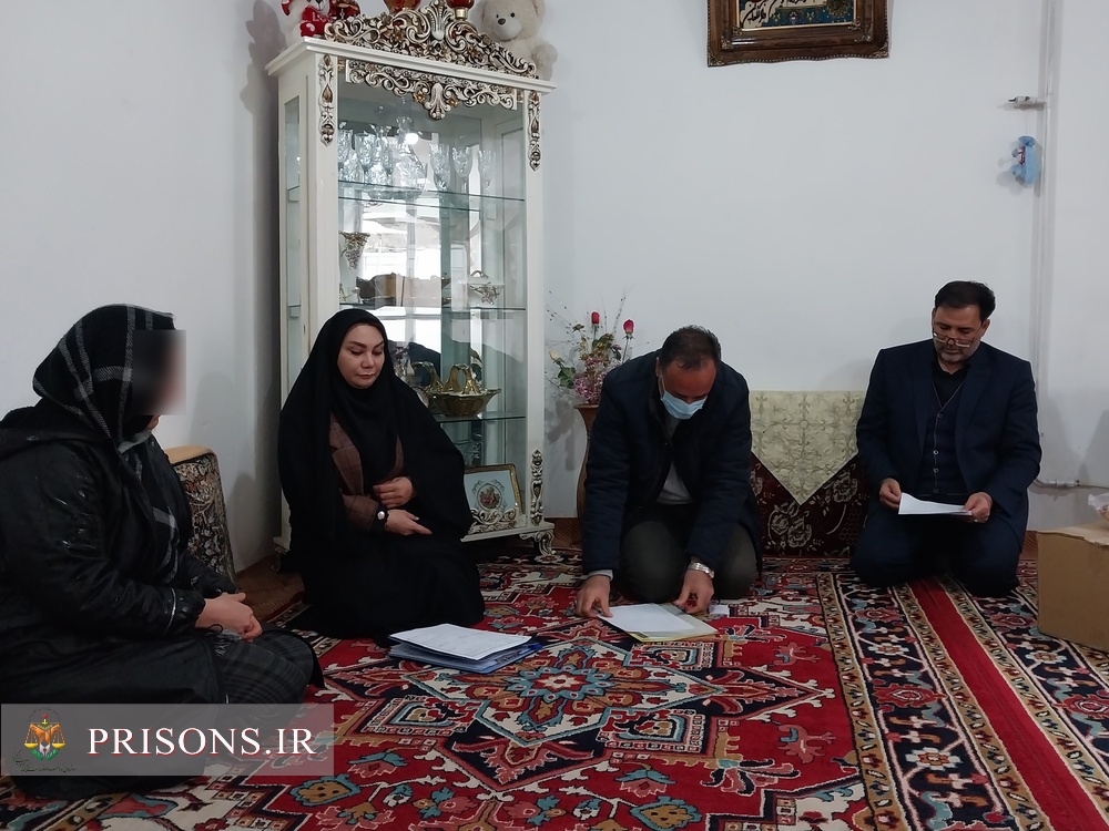 دیدار مدیرکل زندانهای آذربایجان شرقی با تعدادی از خانواده زندانی 