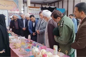 برپایی نمایشگاه تولیدات و صنایع دستی زندانیان شهرستان گناباد