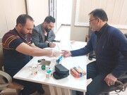 اجرای تست قند خون و فشار خون در اداره‌کل زندان‌های آذربایجان شرقی
