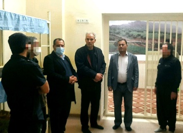 مدیرکل زندان‌های استان ایلام شب گذشته پای صحبت زندانیان نشست