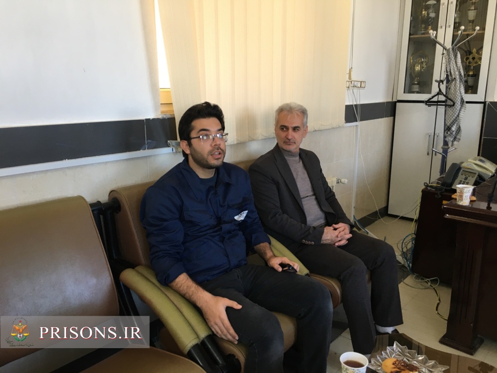 جلسه ویژه کارگروه اشتغال و حرفه‌آموزی زندان‌های استان کردستان در زندان بیجار