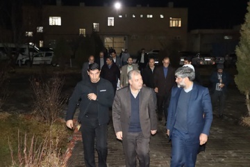 بازدید شبانگاهی رئیس‌کل دادگستری و ۵۷ نفر از قضات آذربایجان غربی از زندان میاندوآب