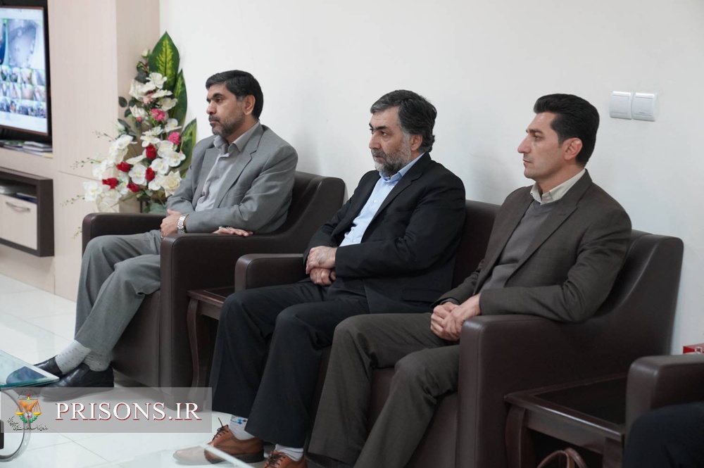 حضور مدیرکل دیوان محاسبات استان در اداره کل زندانهای کردستان