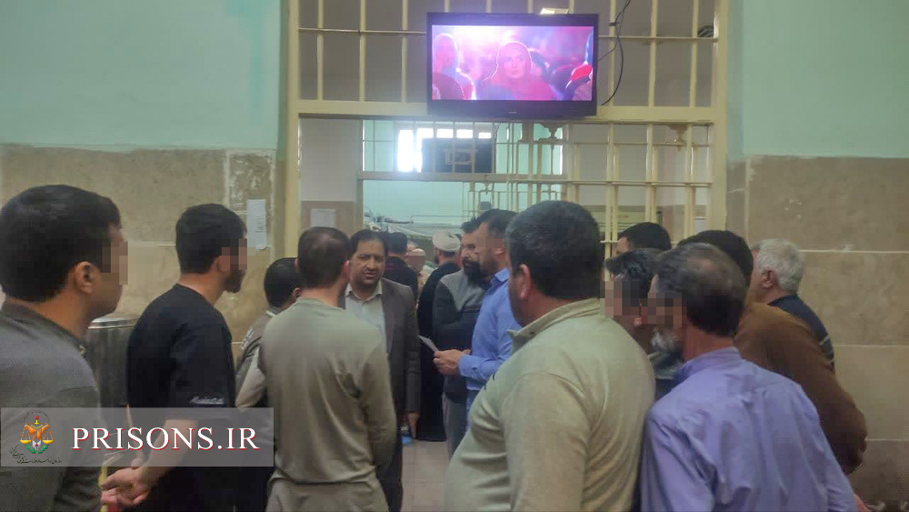 بازدید دادستان خدابنده  و جمعی از قضات ازبازداشتگاه خدابنده 