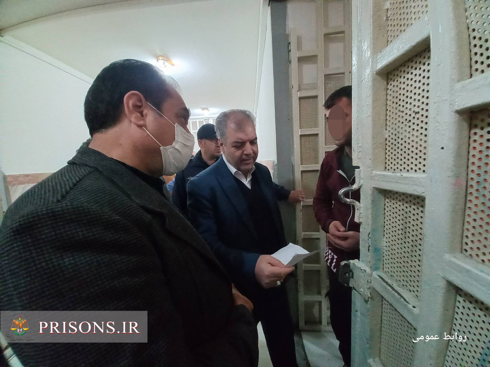 بازدید مدیرکل زندانهای استان اذربایجاان غربی  از زندان خوی