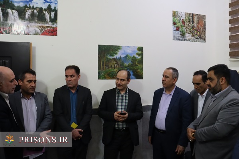 بازدید رئیس مرکز آمار و فناوری اطلاعات قوه قضائیه از زندان مرکزی بوشهر 