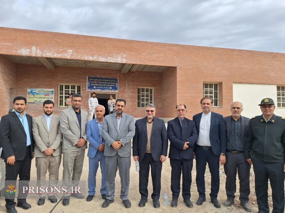 بازدید رئیس سازمان پزشکی قانونی کشور از بنای جدید زندان احداث گناوه