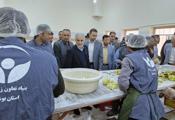 بهره‌برداری از پروژه‌های اشتغال‎زایی در استان بوشهر باحضور رئیس سازمان زندان‌ها