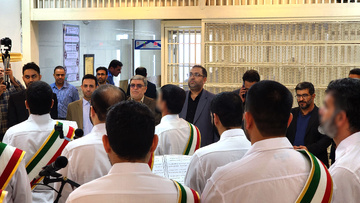 بازدید مدیرکل نظارت بر زندان‌های دادستانی کل کشور از زندان‌های استان خوزستان