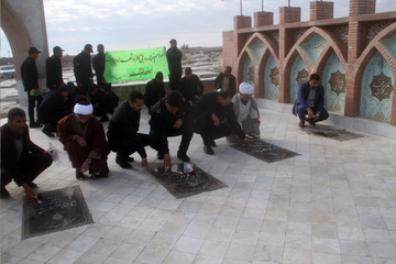 تجدید میثاق کارکنان مراکز تامینی وتربیتی سیستان وبلوچستان با آرمان‌های شهدا و انقلاب