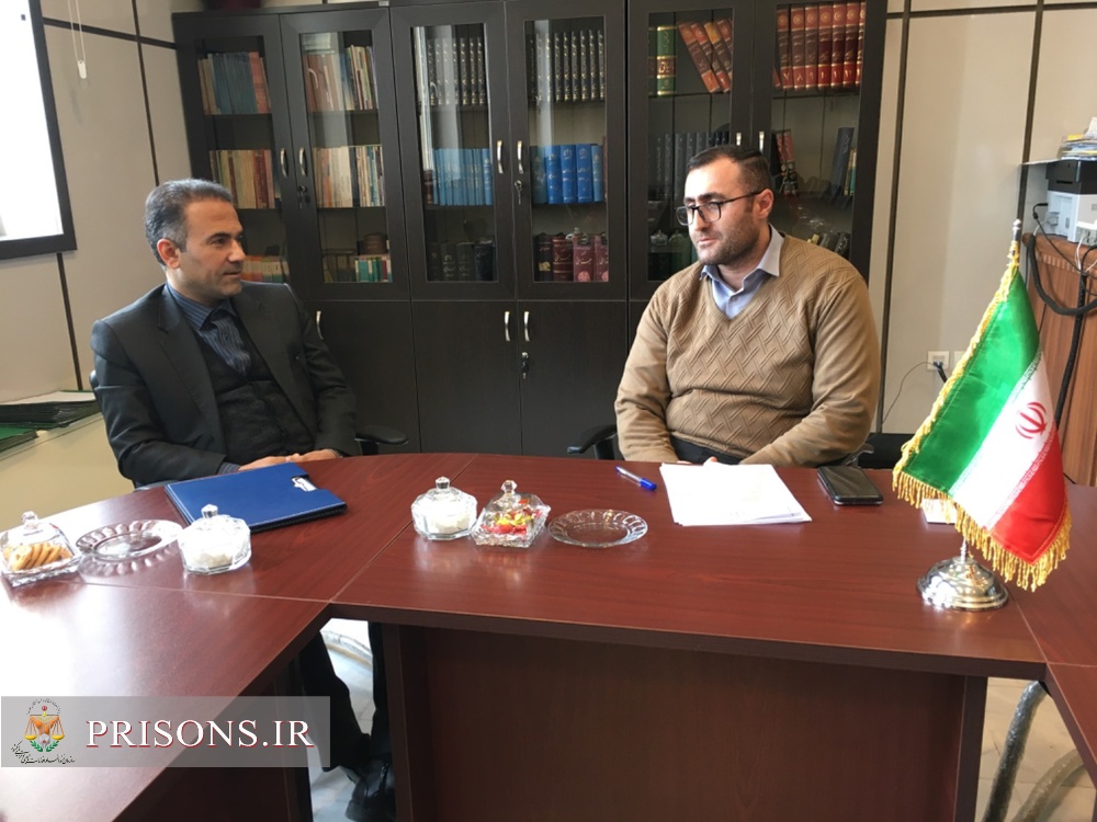 نشست مدیرکل زندانهای استان کردستان با رئیس دادگستری و دادستان شهرستان کامیاران