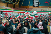 حضور پرشور خانواده کارکنان زندان‌های کرمان در جشن انقلاب
