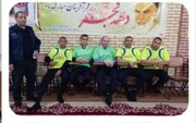 برگزاری مسابقات ورزشی ویژه سربازان وظیفه و زندانیان در زندان نایین 