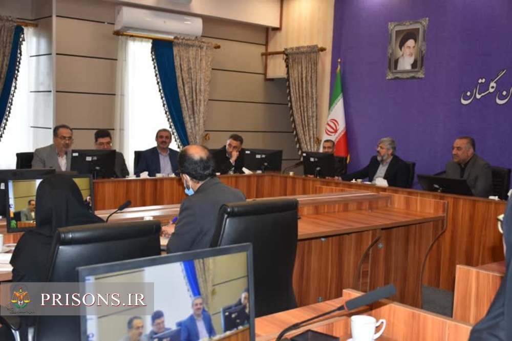 نشست خبری شورای قضائی گلستان با حضور مدیرکل زندانهای استان