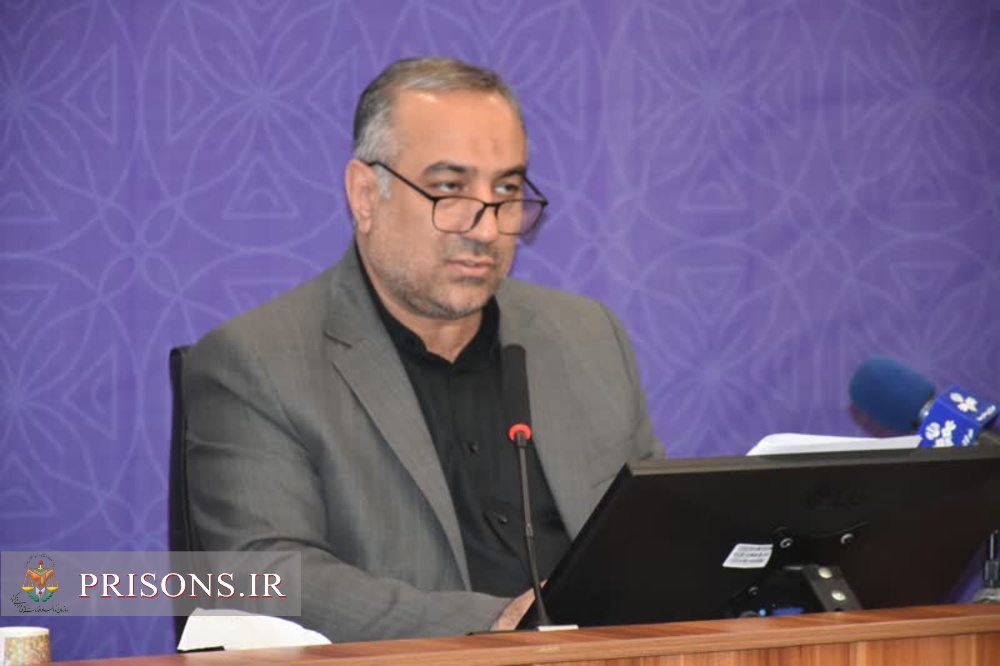 نشست خبری شورای قضائی گلستان با حضور مدیرکل زندانهای استان