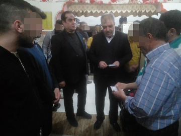 بازدید روز عید مدیرکل زندانهای استان آذربایجان غربی از زندان خوی
