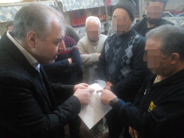 عیددیدنی مدیرکل زندان‌های آذربایجان‌غربی از مددجویان زندان خوی 