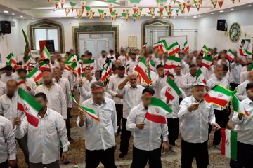 جشن پیروزی انقلاب اسلامی در زندان تبریز