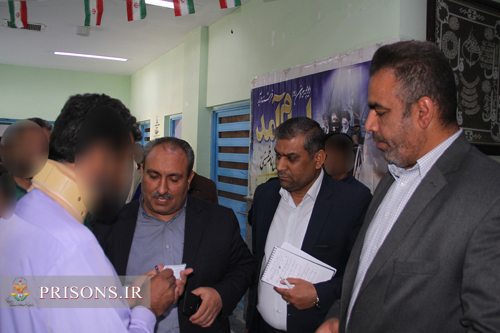 بازدید مدیر کل زندان های استان سیستان وبلوچستان از زندان شهرستان خاش