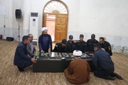 تجدید میثاق رئیس و کارکنان زندان مرکزی بوشهر با آرمان‌های مقدس شهدا