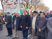 حضور مدیرکل و کارکنان زندان‌های استان آذربایجان شرقی در راهپیمایی ۲۲بهمن