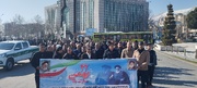 حضور پرشور کارکنان و سربازان زندان‌های کردستان در راهپیمایی۲۲ بهمن ماه