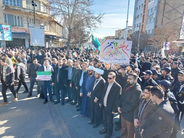 حماسه حضور کارکنان زندانهای استان آذربایجان غربی در راهپیمایی 22 بهمن