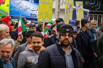راهپیمایی یوم الله ۲۲ بهمن سیرجان