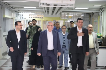 دبیر شورای هماهنگی مبارزه با مواد مخدر خراسان رضوی از زندان مرکزی مشهد بازدید کرد