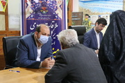 ملاقات مردمی مدیرکل و مسئولین زندان‌های استان کرمانشاه با برپایی «میز خدمت»