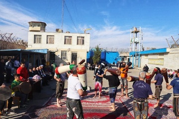 برگزاری جشنواره ورزشی در زندان بوئین زهرا 