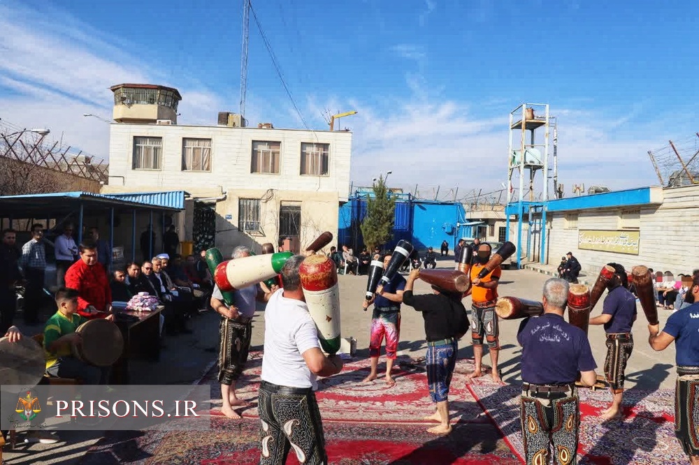 برگزاری جشنواره ورزشی در زندان بوئین زهرا