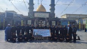 اردوی زیارتی سربازان ندامتگاه تهران بزرگ در روز ولادت حضرت علی اکبر(ع) و جوان