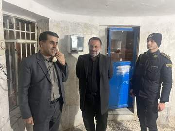 بازدید شبانه مدیرکل زندان های لرستان از مراکز اصلاحی و تربیتی