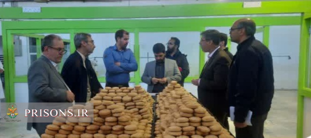 افتتاح کارگاه شیرینی‌پزی در زندان تربت حیدریه
