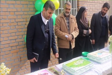 تزئین کیک ۵ متری به مناسبت نیمه شعبان در ندامتگاه فردیس