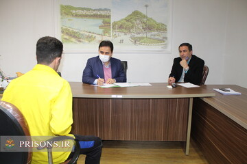 مقامات قضایی کیاشهر با زندانیان لاهیجان ملاقات کردند 