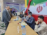 تجلی حماسه کارکنان، سربازان و زندانیان زندان مرکزی بوشهر با حضور در انتخابات