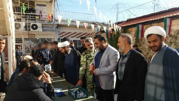 کارکنان و زندانیان استان خوزستاندر انتخابات شرکت کردند