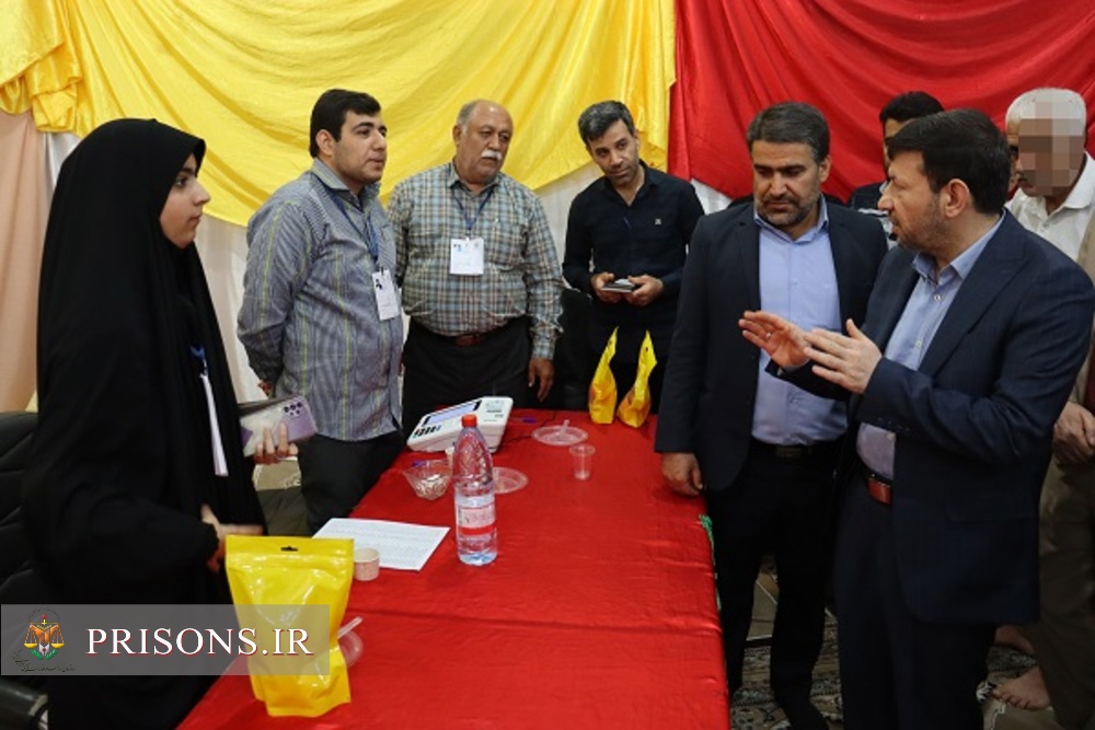 حماسه حضور کارکنان، سربازان و مددجویان زندان دشتستان در انتخابات