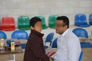 تدارک محفل صمیمی برای ملاقات والدین زندانی با فرزندانشان در زندان مرکزی مشهد