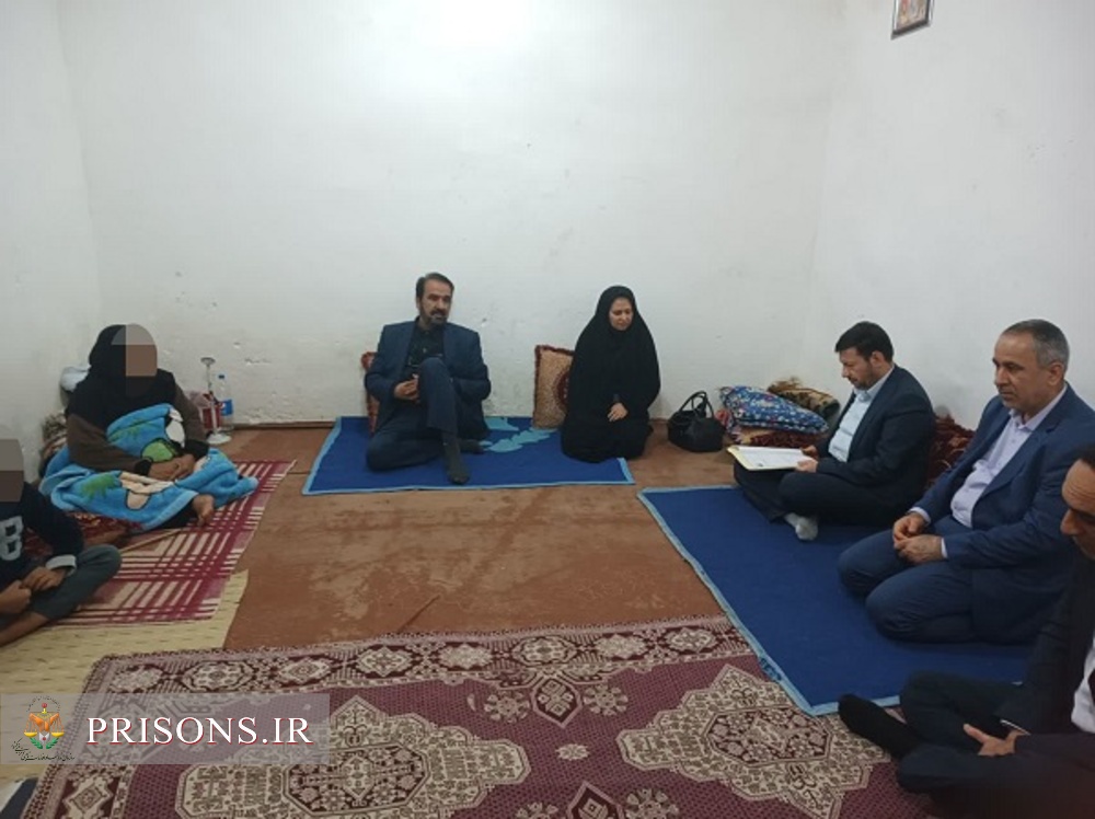 سرکشی و حمایت از خانواده زندانیان نیازمند استان بوشهر