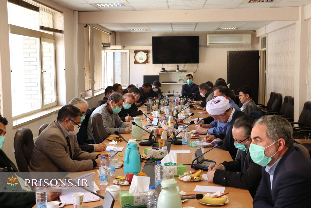 آخرین جلسه شورای اداری زندانهای آذربایجان شرقی در سال1402 برگزار شد 