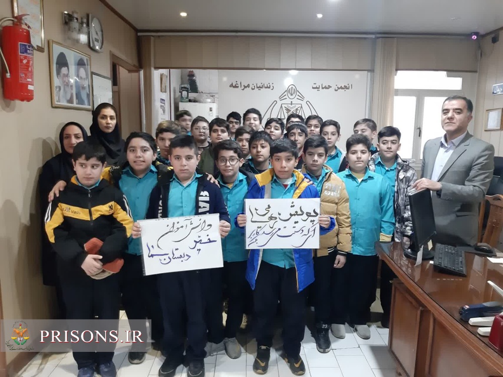 مددجوی زندان مراغه توسط دانش‌آموزان خیر شهرستان آزاد شد