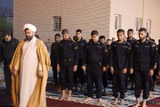 محفل رمضانی و مراسم افطاری سربازان وظیفه در زندان دشتستان
