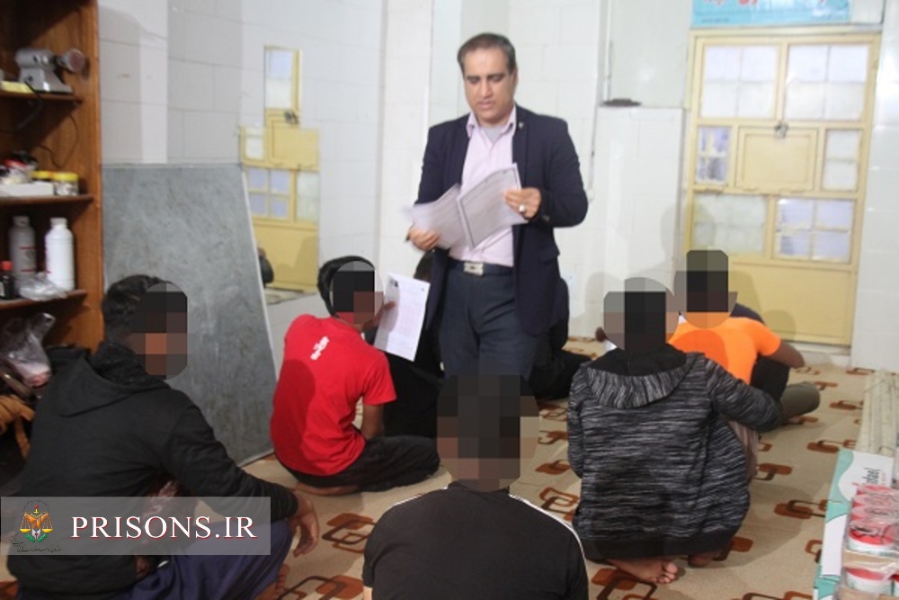 برگزاری آزمون  فنی و حرفه ای در زندان مرکزی بوشهر
